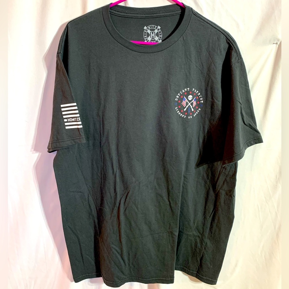 Howetzer Patriot mfg black tee xl